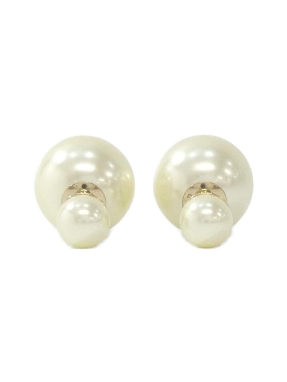 Dior Tribal Earrings Gold